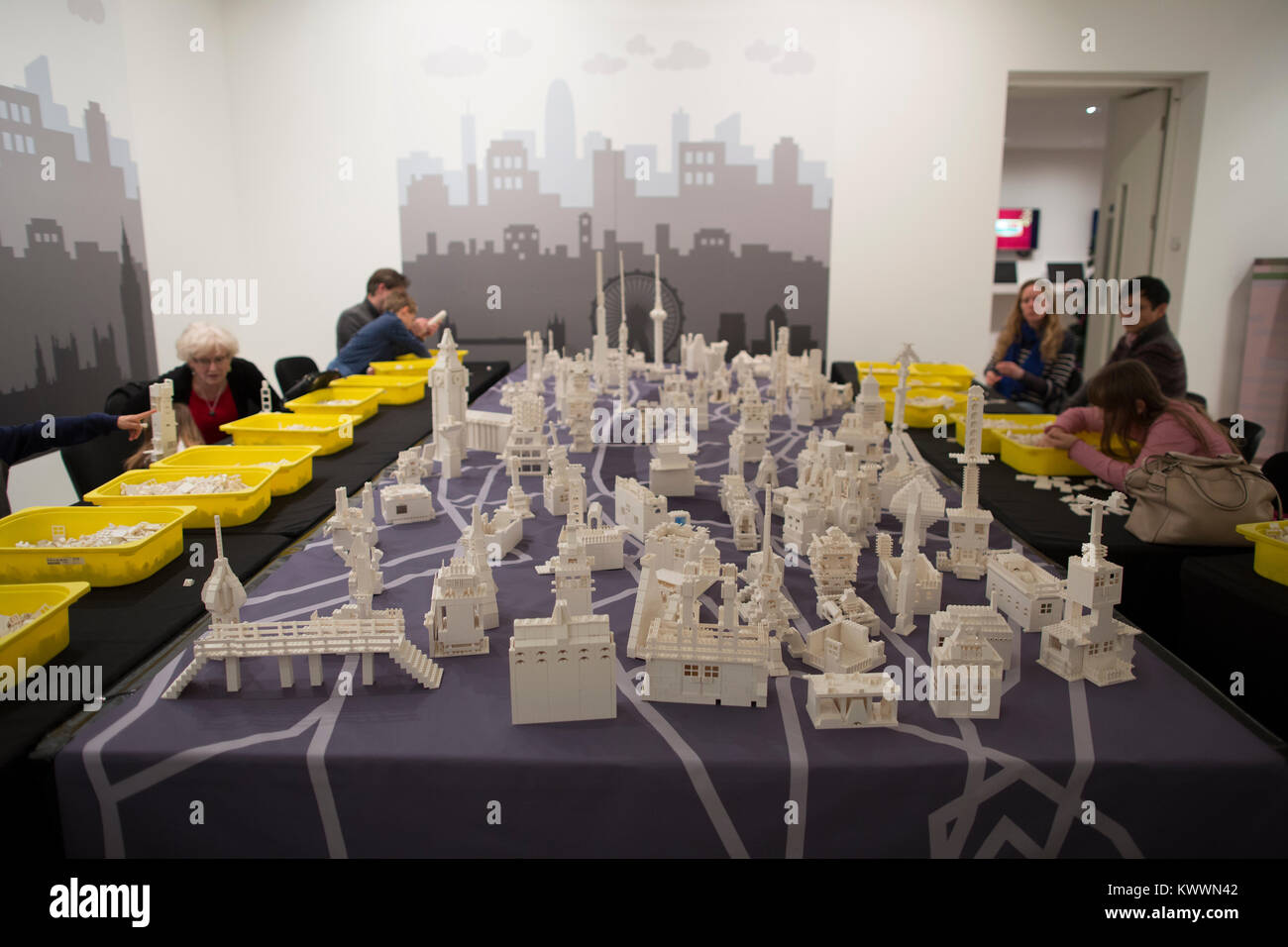 BRICKLIVE event, UK's largest event celebrating LEGO, sculptures, dive