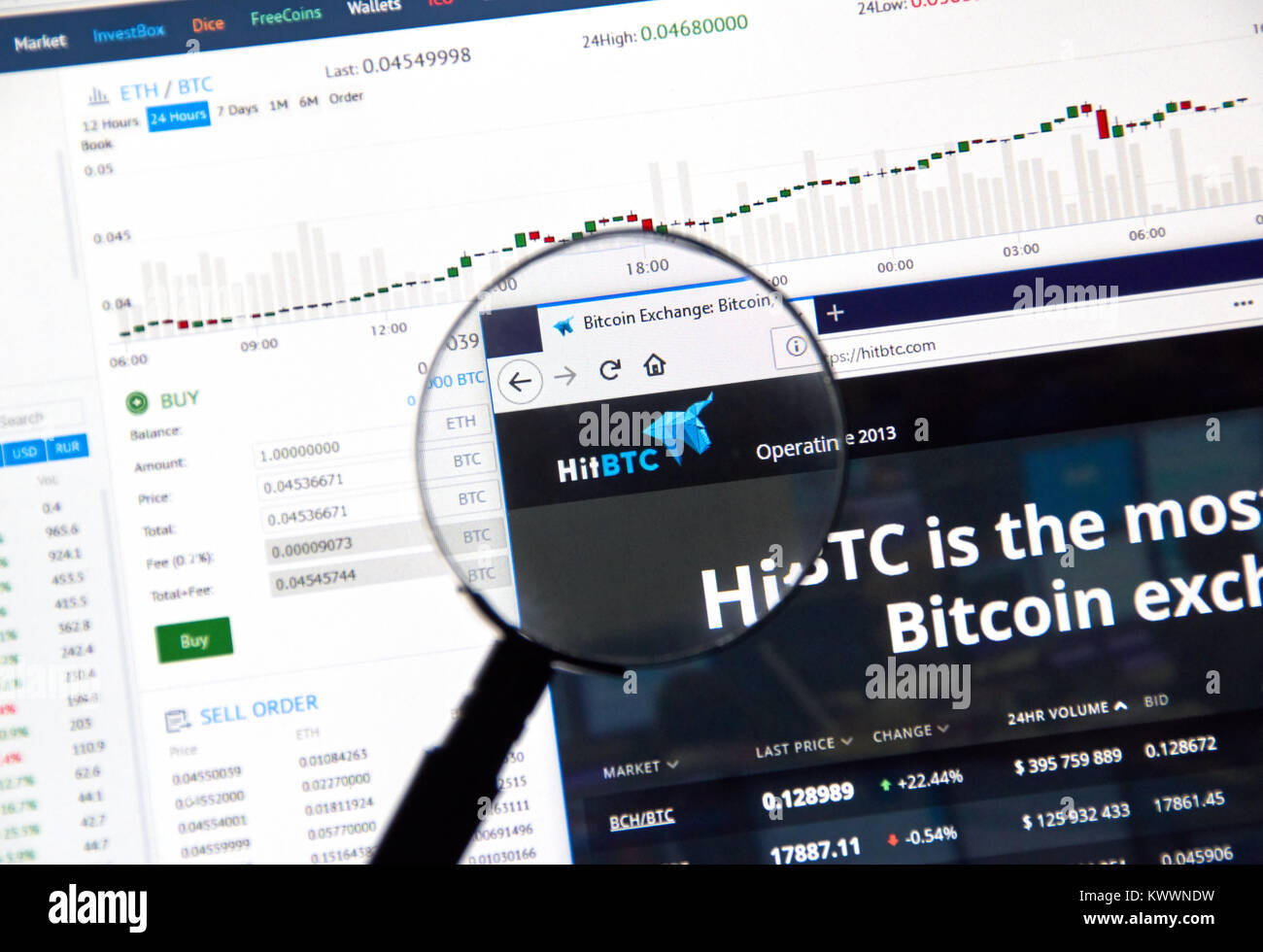 Hitbtc hi-res stock photography and images - Alamy