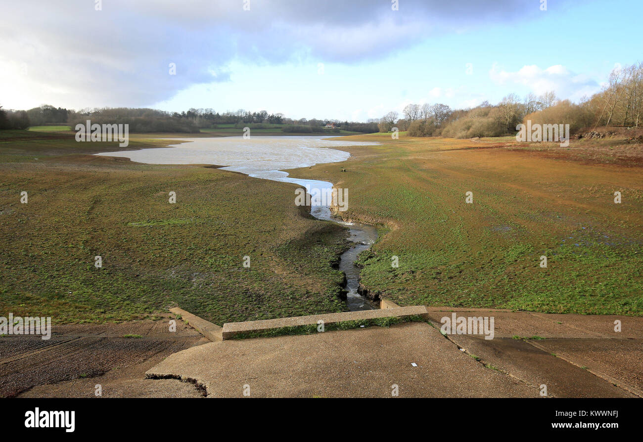 A general view of Bewl Water reservoir near Lamberhurst in Kent, as