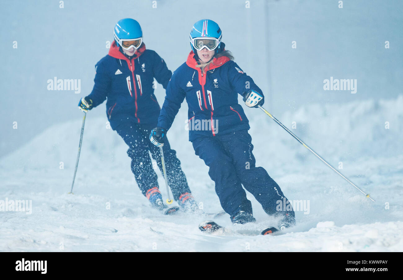 Paralympicsgb skiing hi-res stock photography and images - Alamy