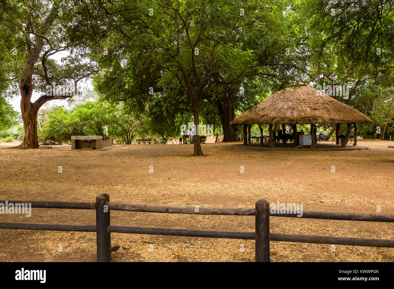 Pafuri picnic site Stock Photo