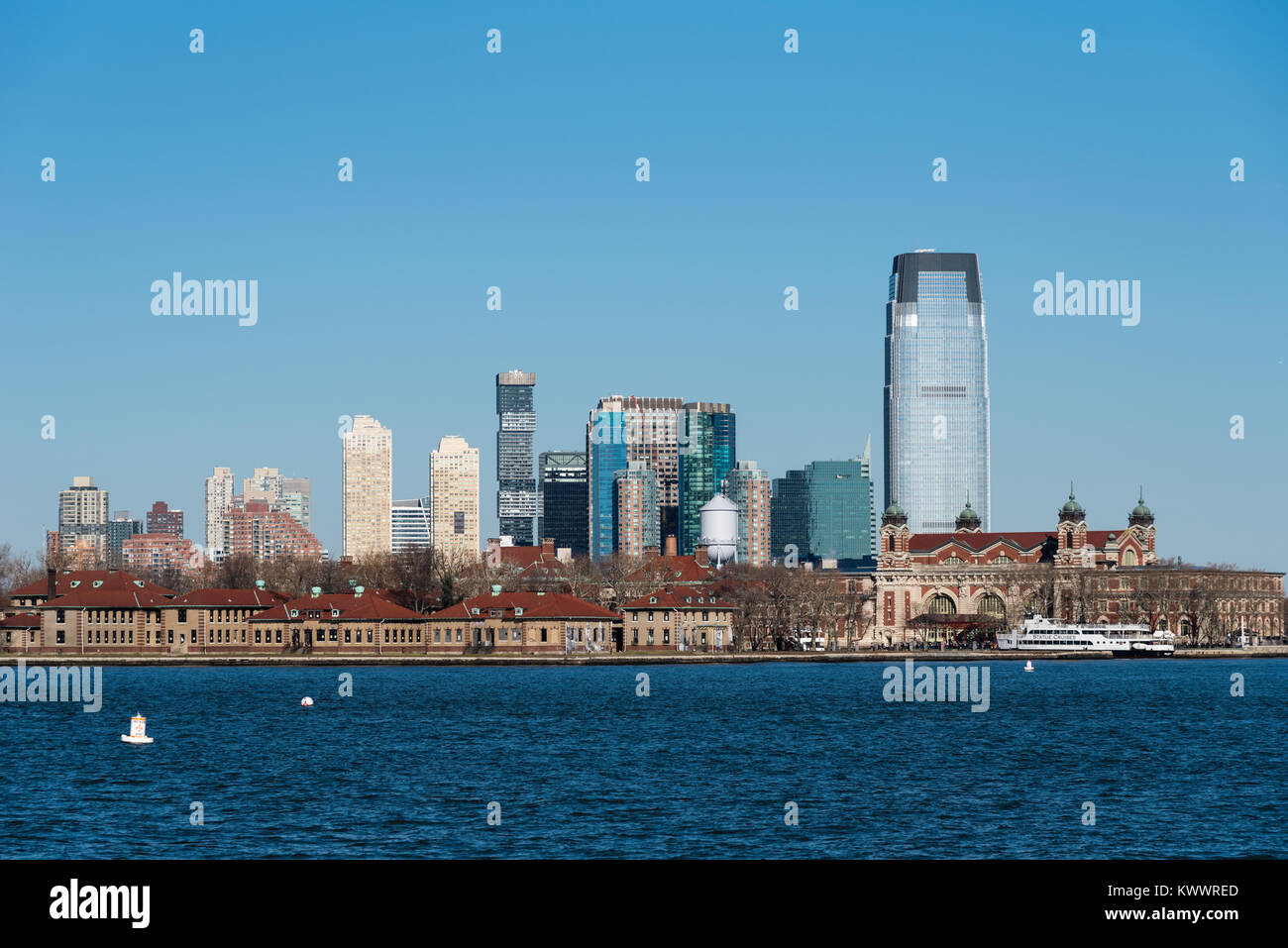 Ellis Island, New York. Stock Photo