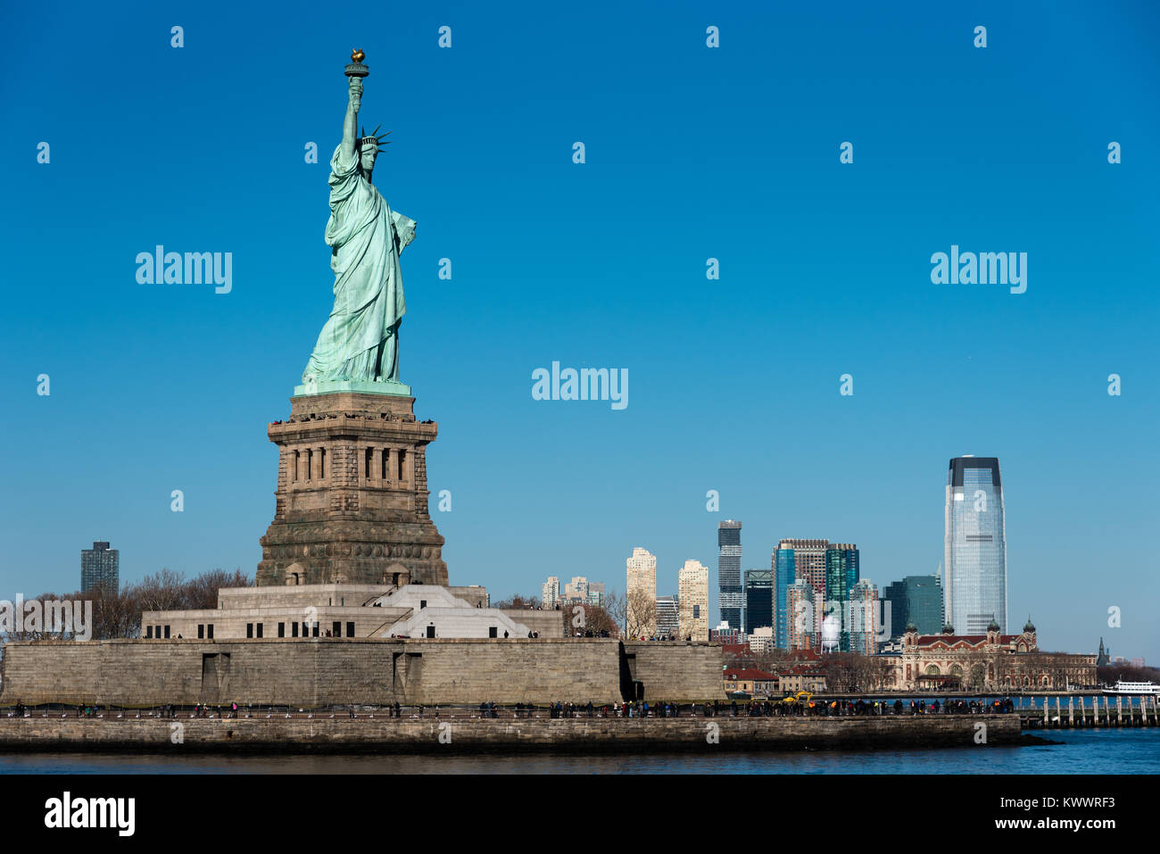 Statue of Liberty, New York. Stock Photo