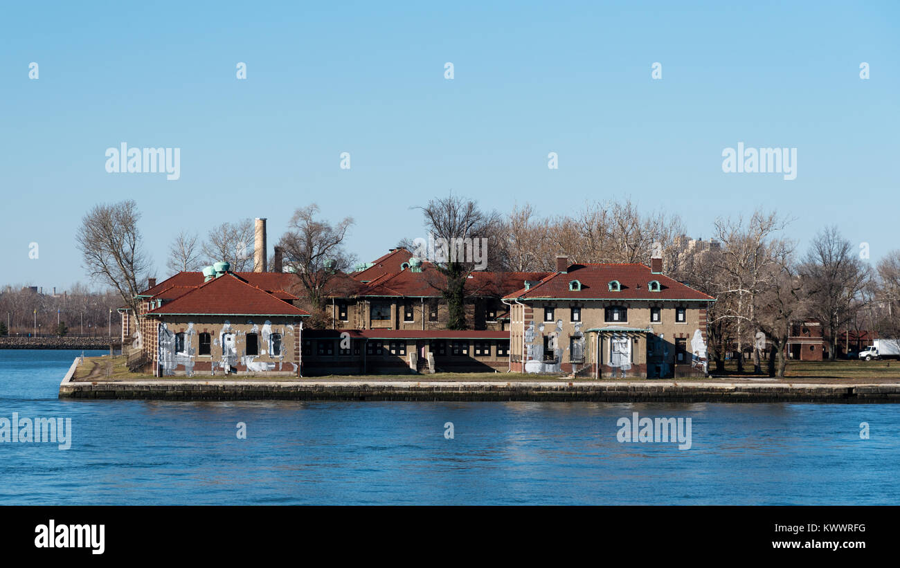 Ellis Island, New York. Stock Photo