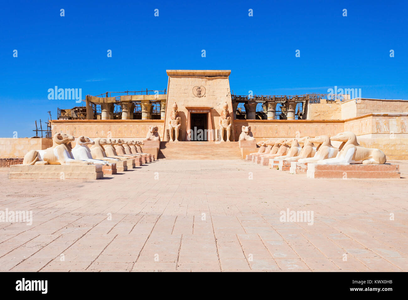 Ouarzazate Atlas Film studios in Morocco. Moroccan Atlas Studios is one
