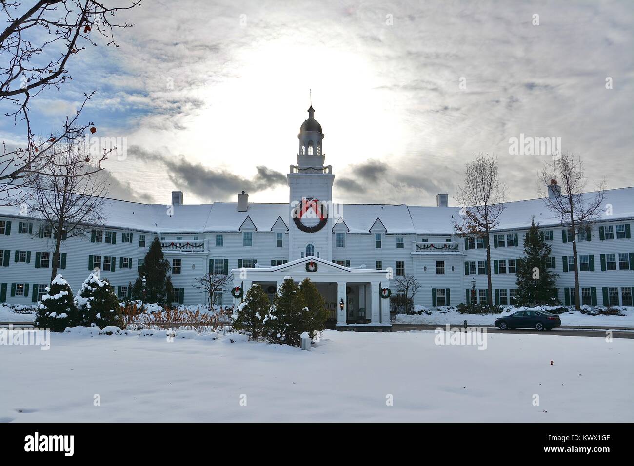 The historic grand Sagamore Hotel on Lake in Bolton Landing, New