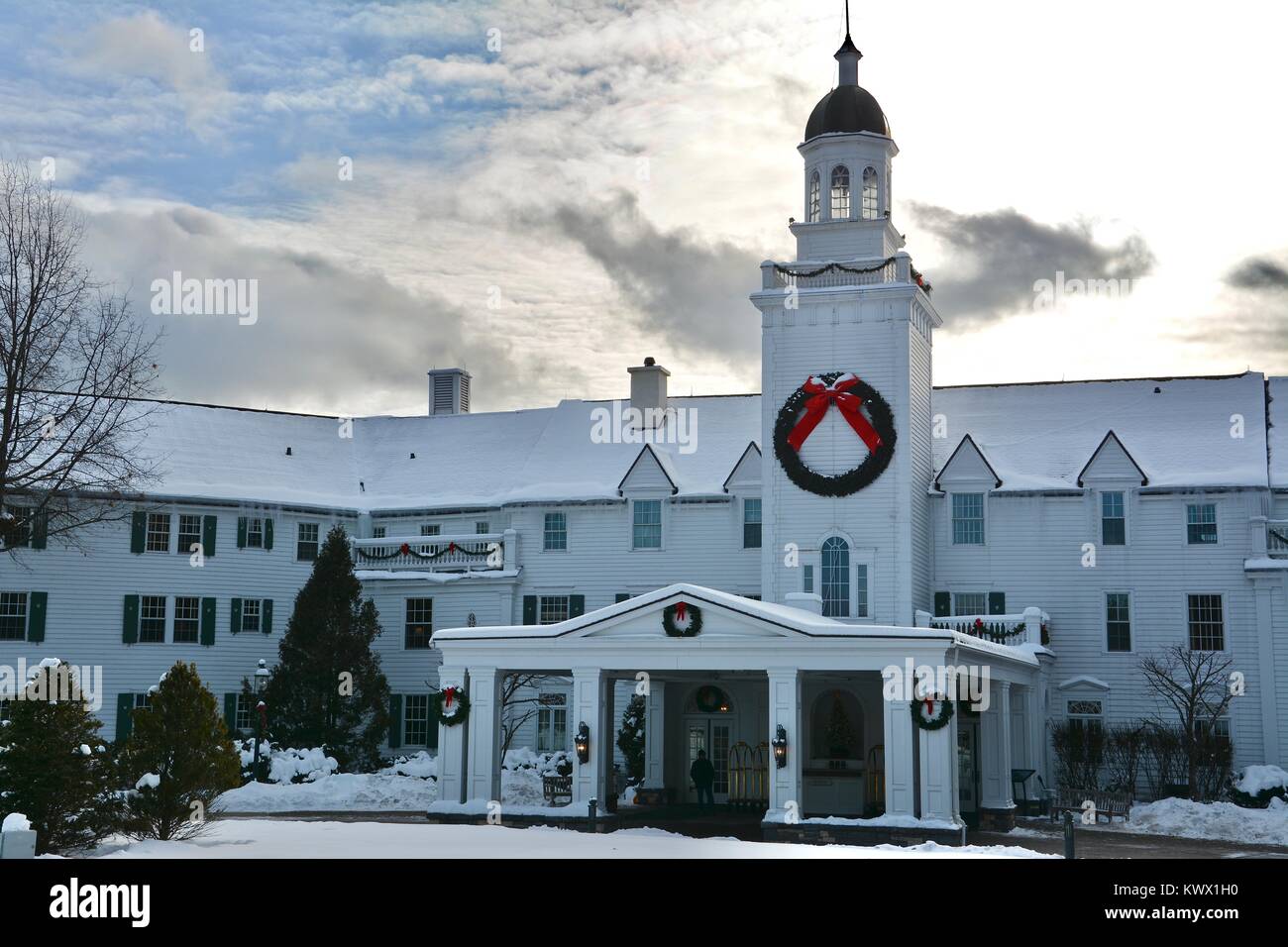 The historic grand Sagamore Hotel on Lake in Bolton Landing, New
