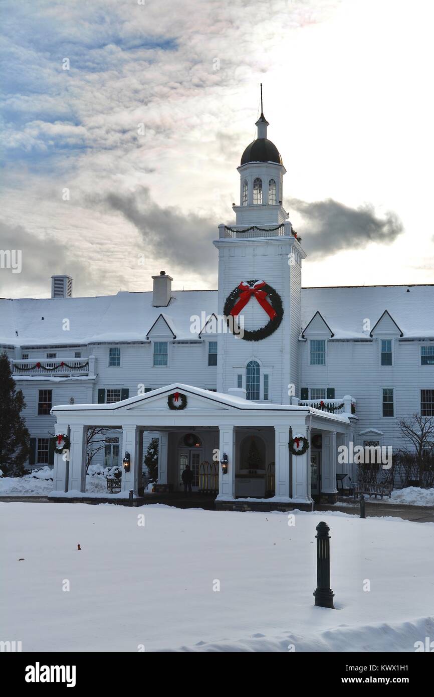 The historic grand Sagamore Hotel on Lake in Bolton Landing, New