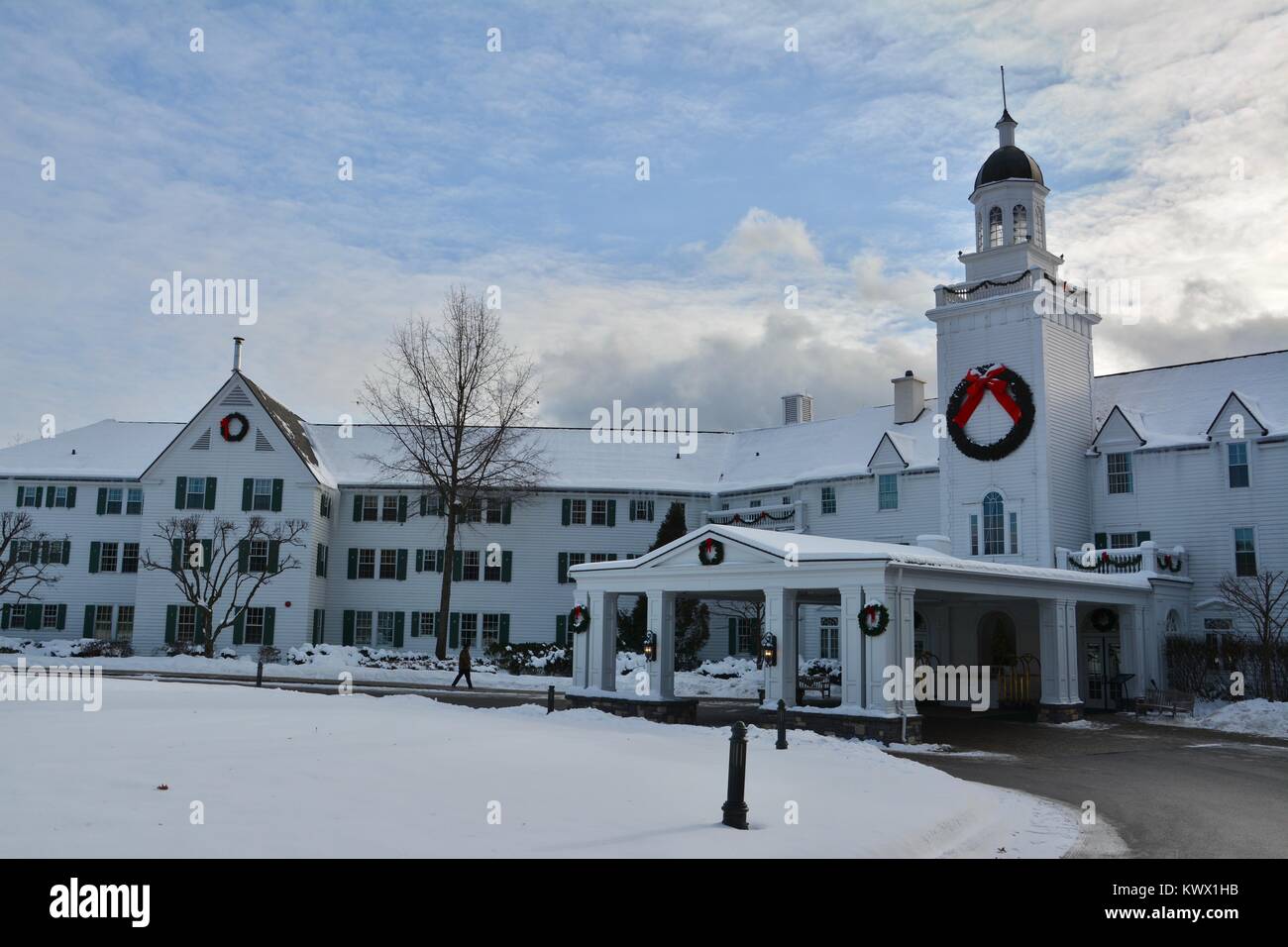 The historic grand Sagamore Hotel on Lake in Bolton Landing, New