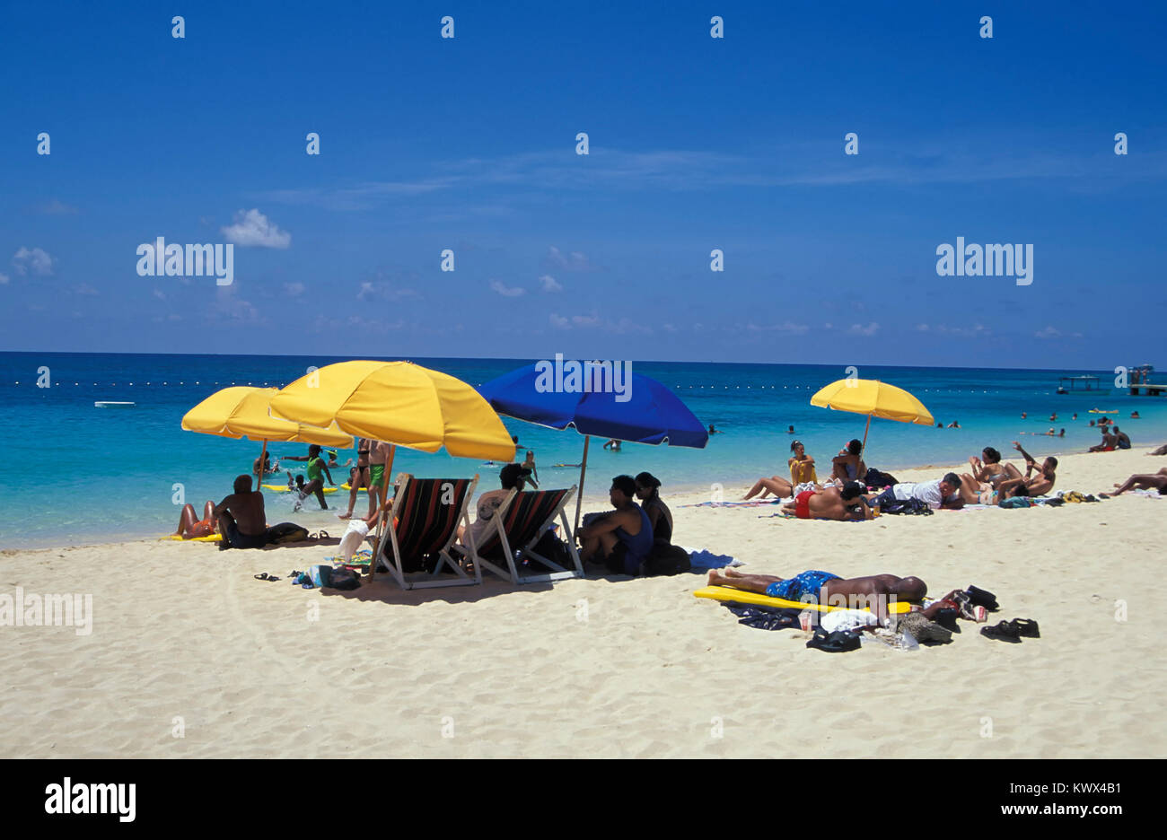 Doctors Cave Beach, Montego Bay, Jamaica Stock Photo Alamy