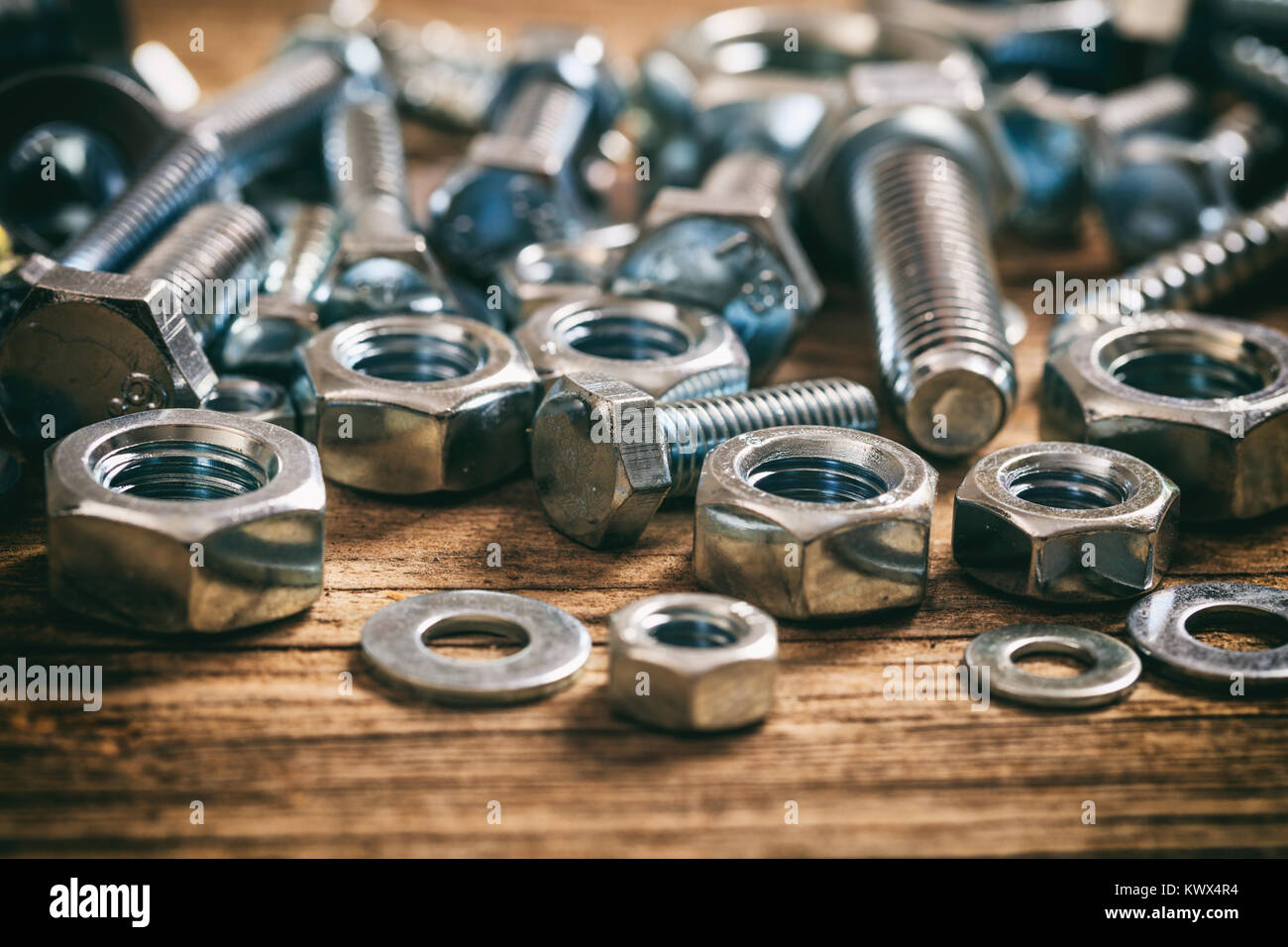 Wood nuts and bolts hires stock photography and images Alamy