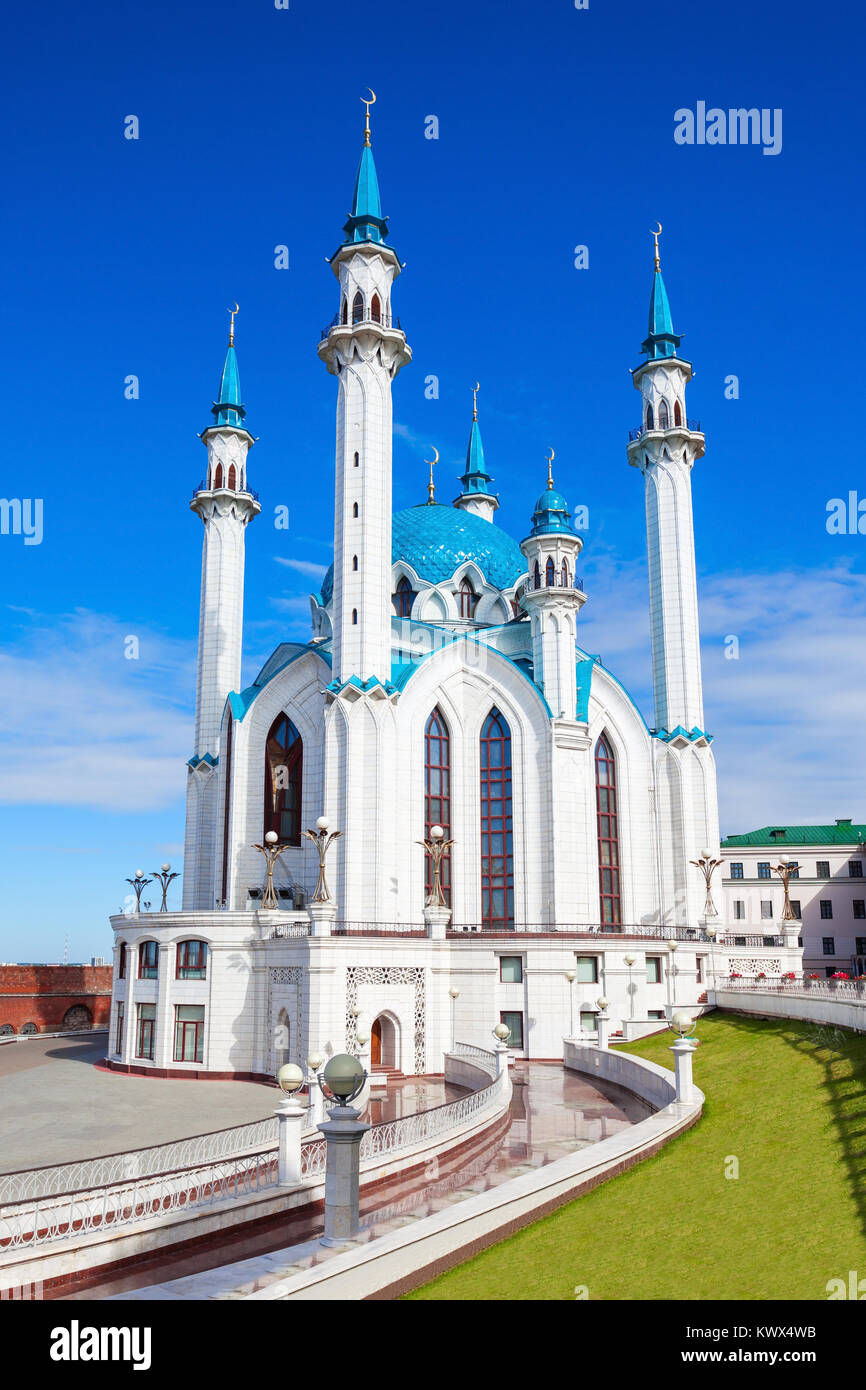 The Kul Sharif Mosque is a one of the largest mosques in Russia. The