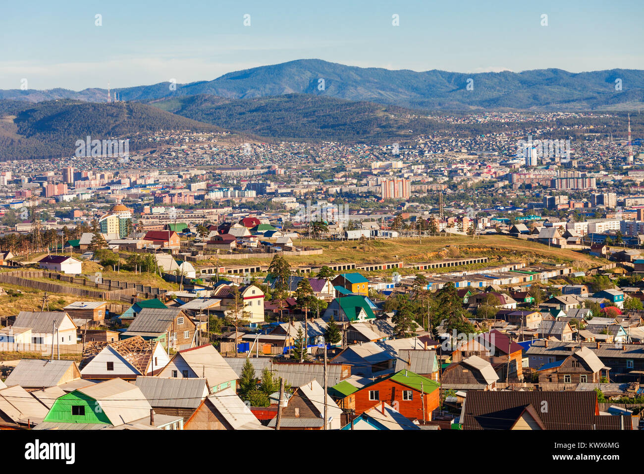 Улан-Удэ панорамный вид