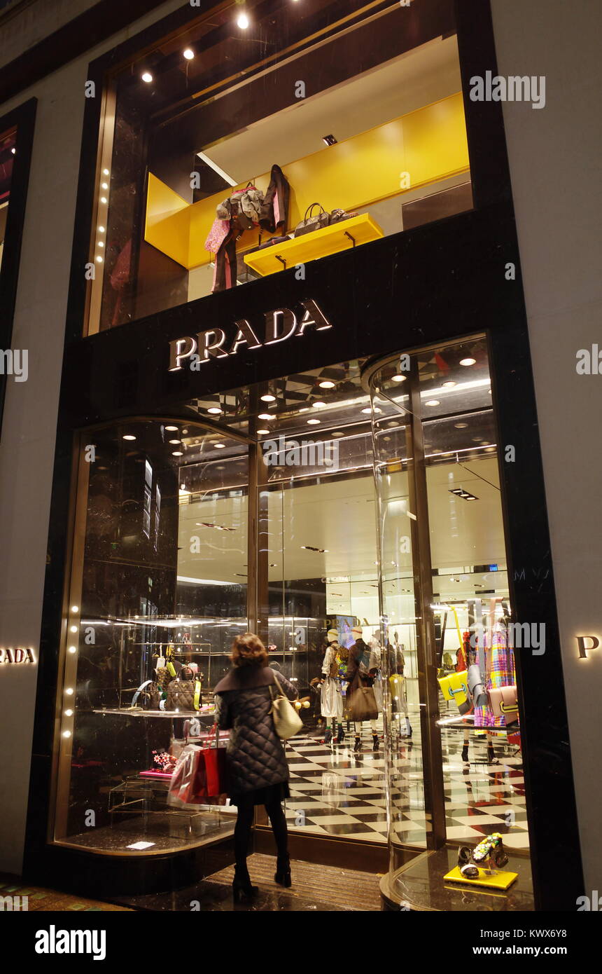 Prada store on Old Bond Street, Mayfair, London, England, UK Stock Photo -  Alamy