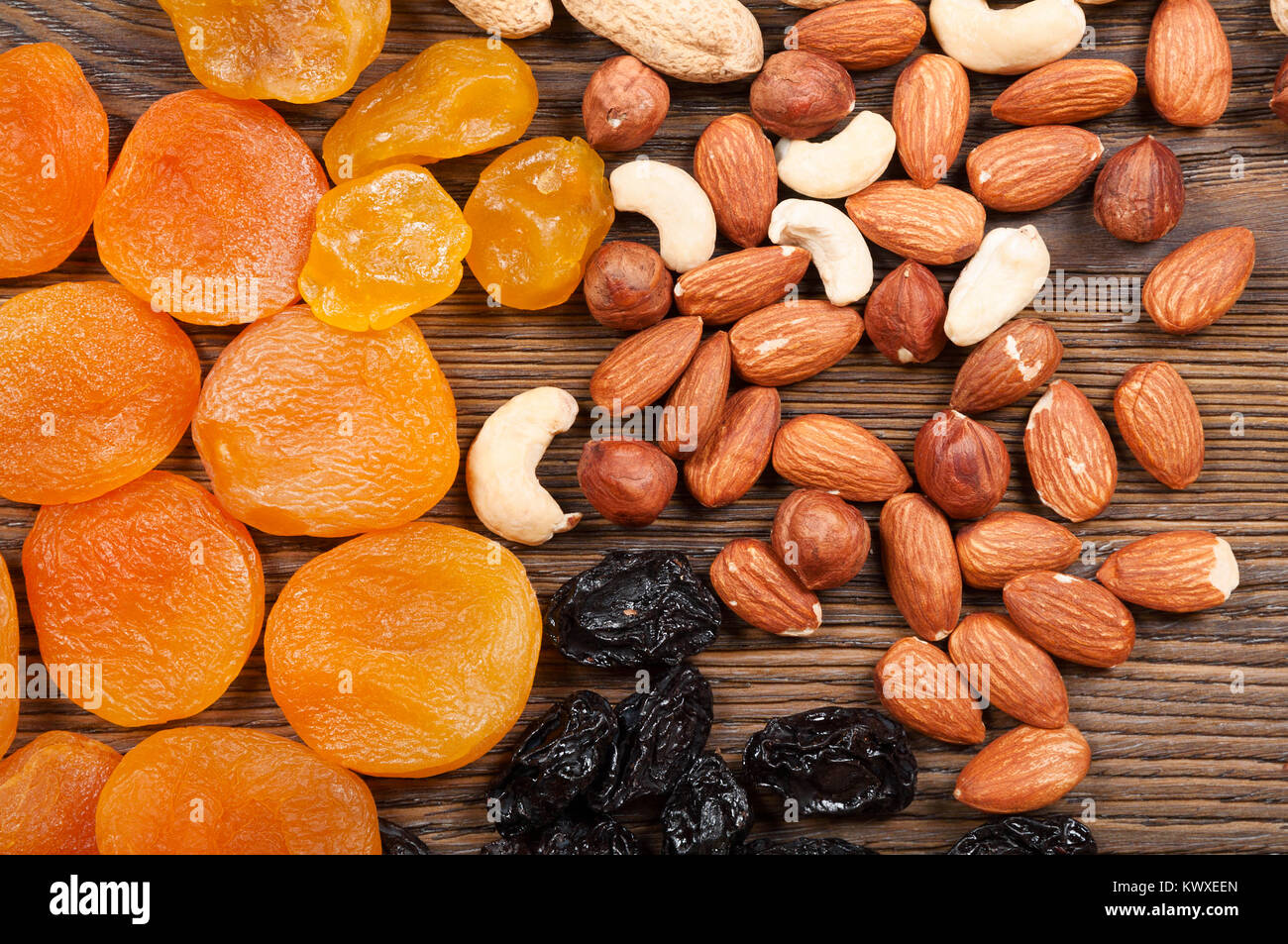 Scattered dried fruit and nuts hires stock photography and images Alamy