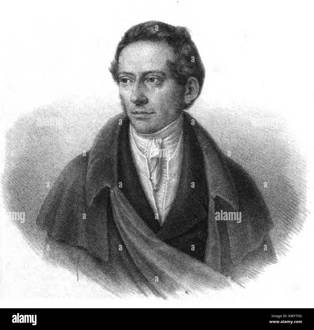 Michael Jäger 1847 Stock Photo