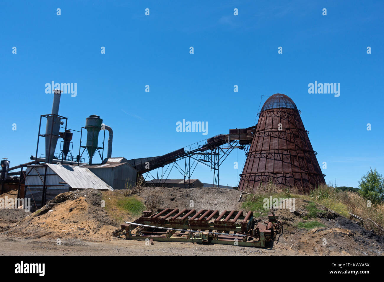 Australian Timber kiln Stock Photo Alamy
