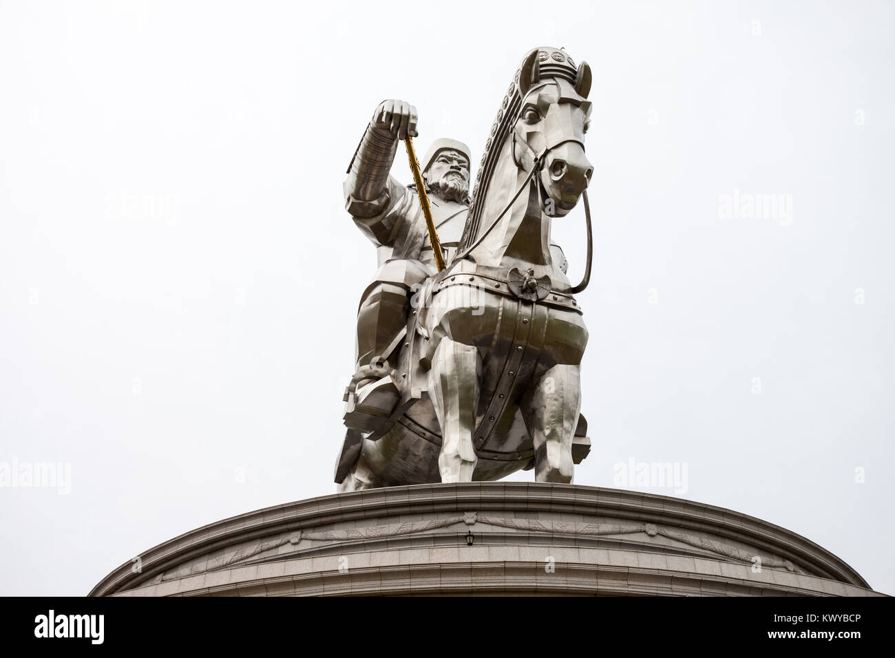 The Genghis Khan Equestrian Statue is a 40 metre tall statue of Genghis