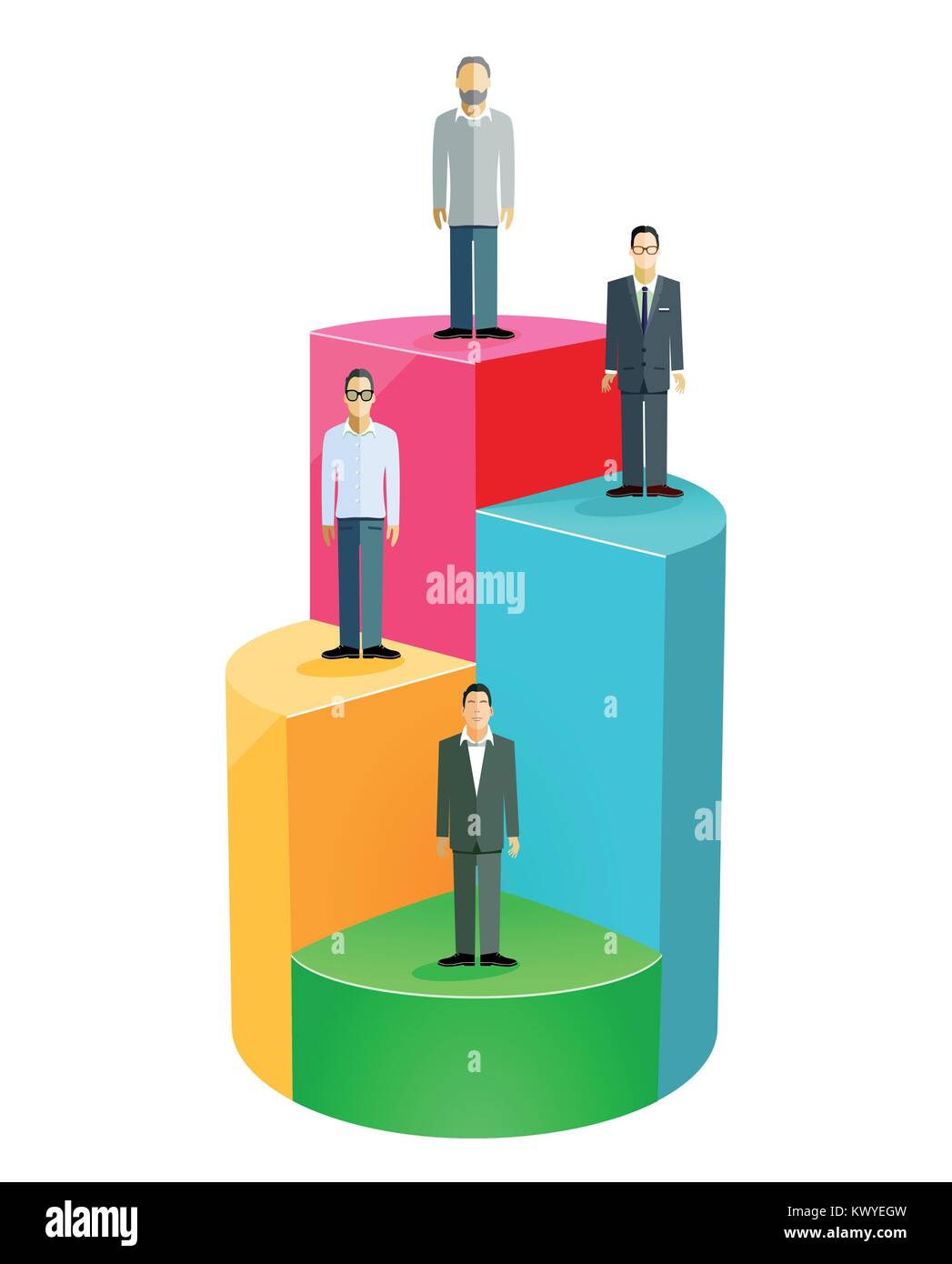 Chart success Stock Vector Images - Alamy