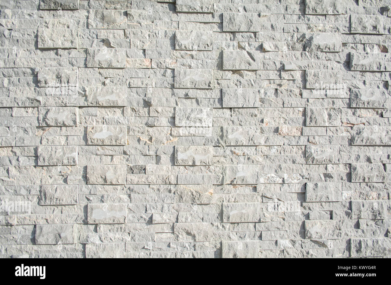 old grey bricks wall pattern brick wall texture or brick wall background light for interior Stock Photo