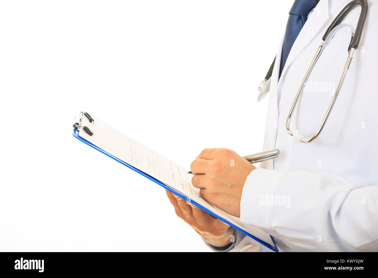 Blue doctor uniform man hi-res stock photography and images - Alamy
