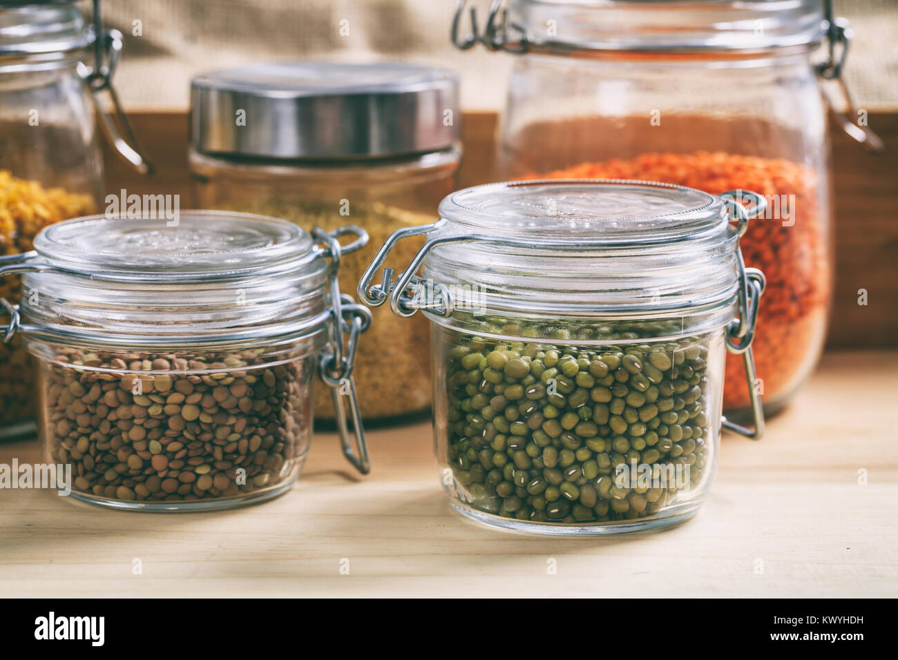 Seed jars table hires stock photography and images Alamy