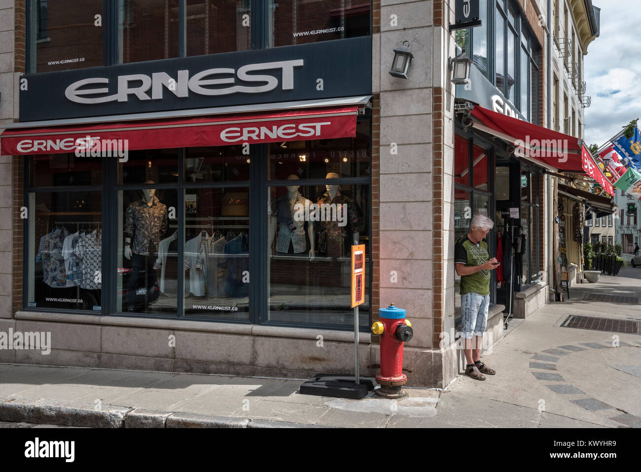 Ernest Department Store, Quebec City, Canada, located in the Old City
