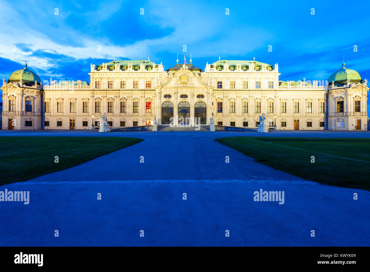 The Belvedere Palace is a historic building complex in Vienna, Austria