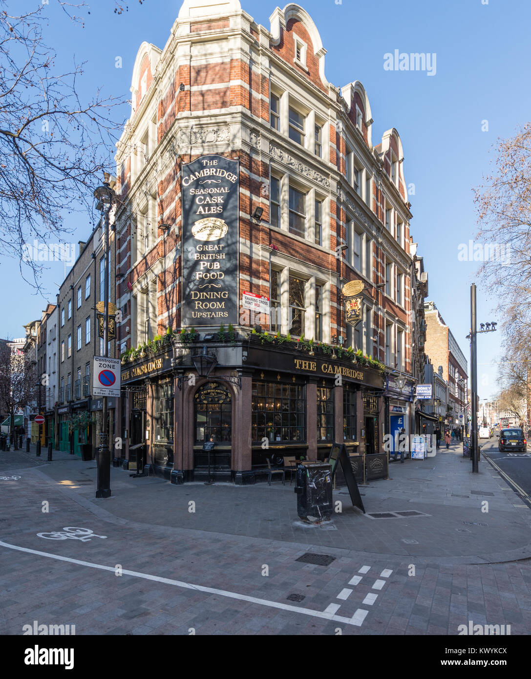 The Cambridge Pub In Charing Cross Road Soho London England Uk Stock Photo Alamy The Cambridge Pub In Charing Cross Road Soho London England Uk Stock Photo Alamy