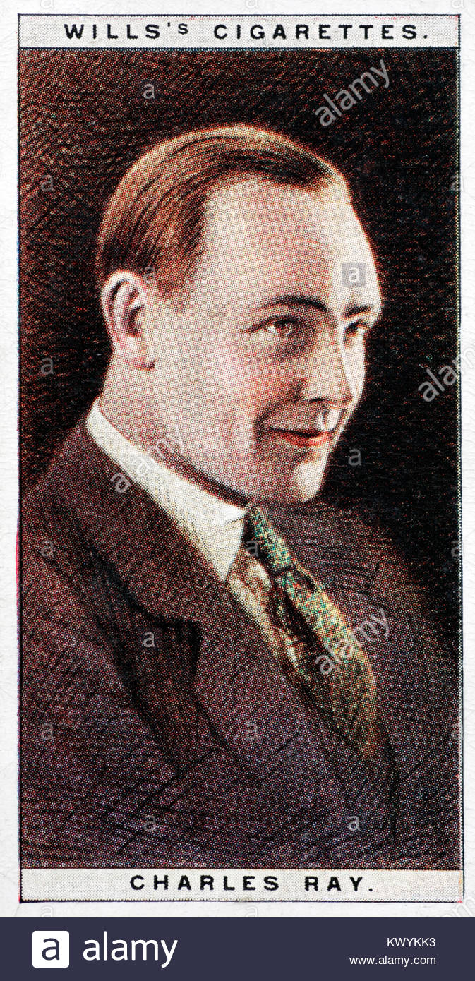 Charles Ray was an American actor from the silent movie era  1891 – 1943 Stock Photo