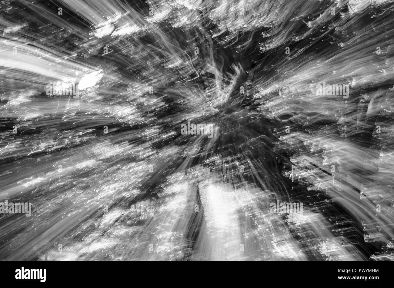 Black and white abstract movement pattern background Stock Photo - Alamy