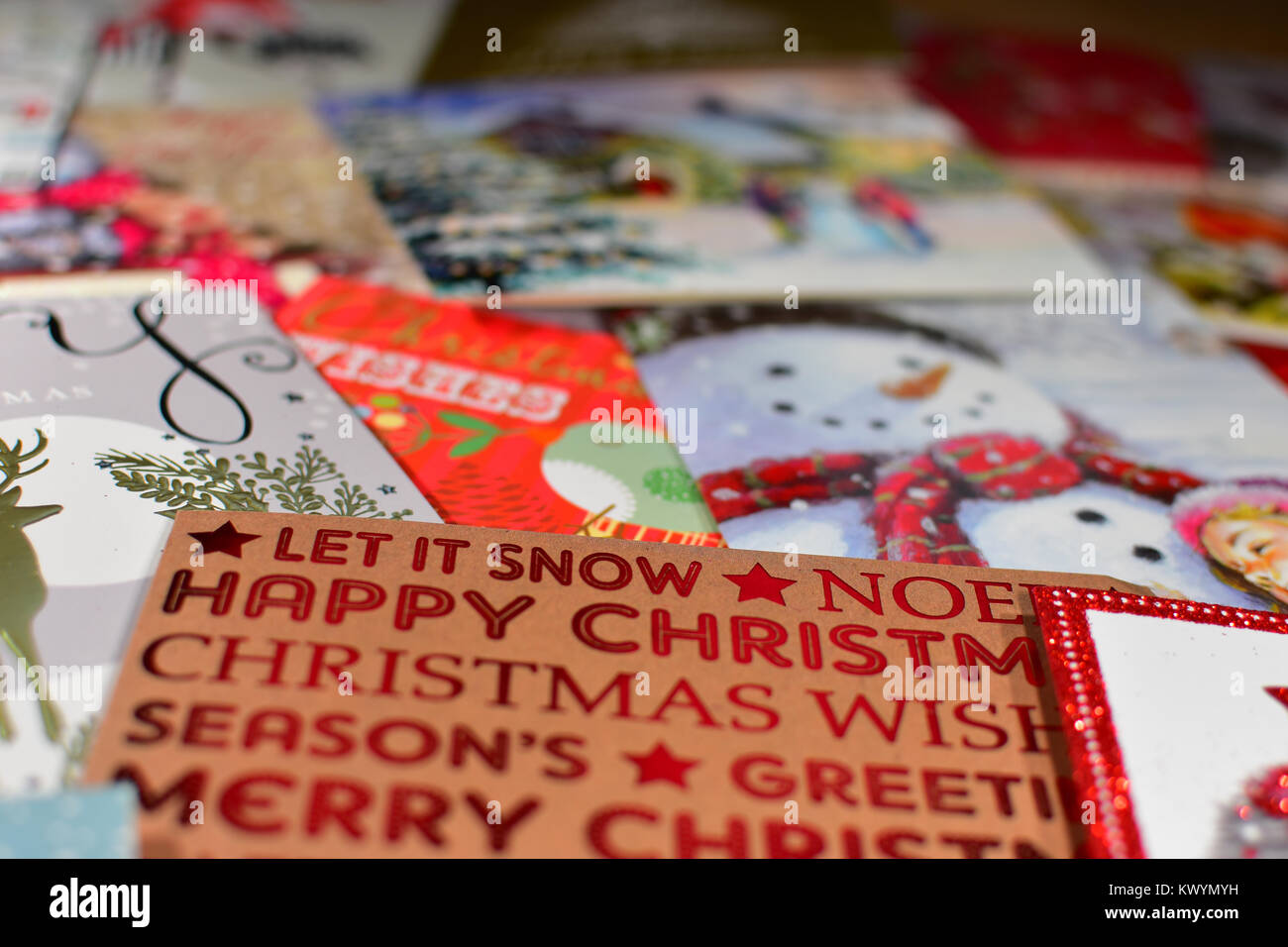 Recycling christmas cards hires stock photography and images Alamy