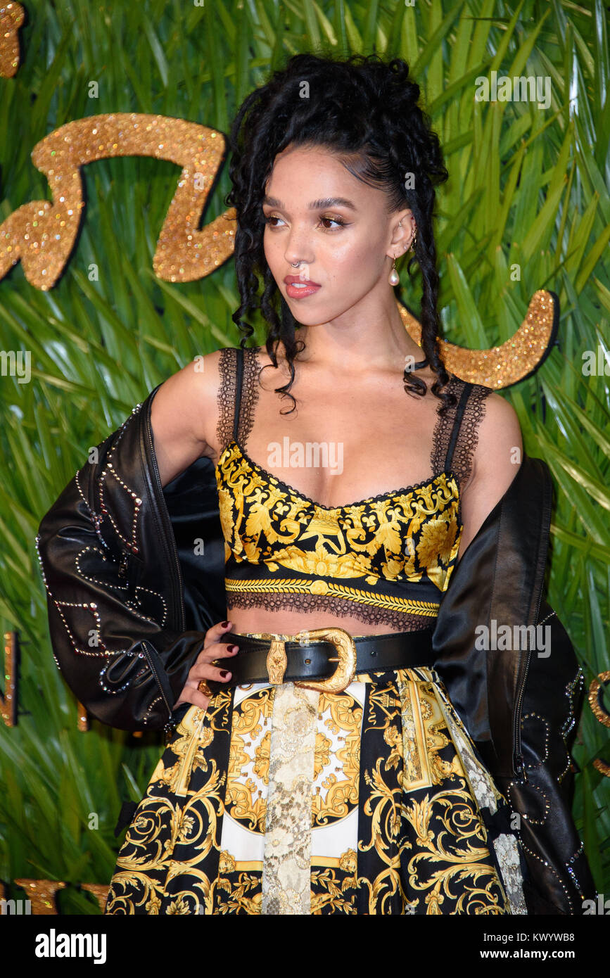 The British Fashion Awards 2017 at Royal Albert Hall Featuring: FKA ...