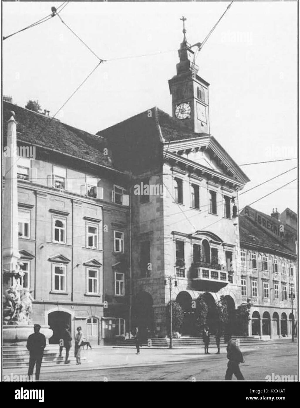 Mestni trg Black and White Stock Photos & Images Alamy