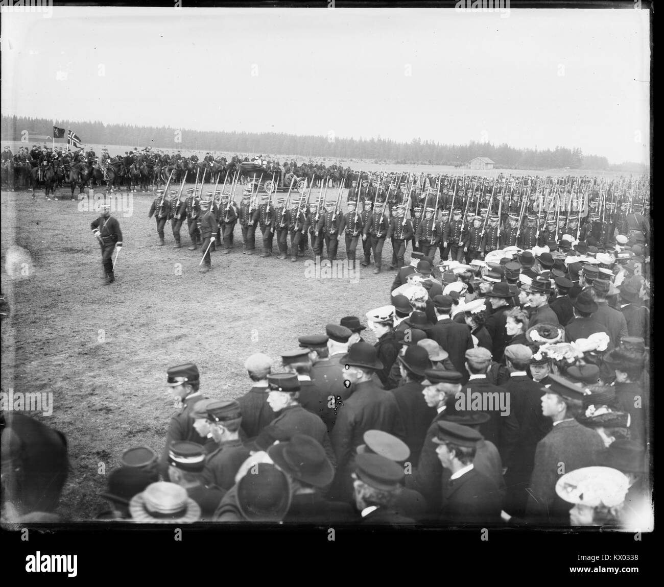 Military personnel pose Black and White Stock Photos & Images - Alamy