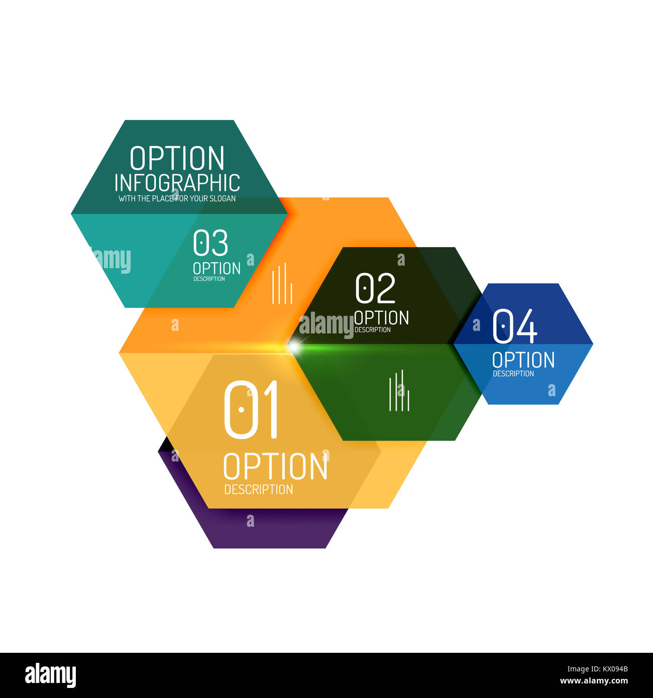 Infographic Banner Layouts With Sample Text Business Abstract
