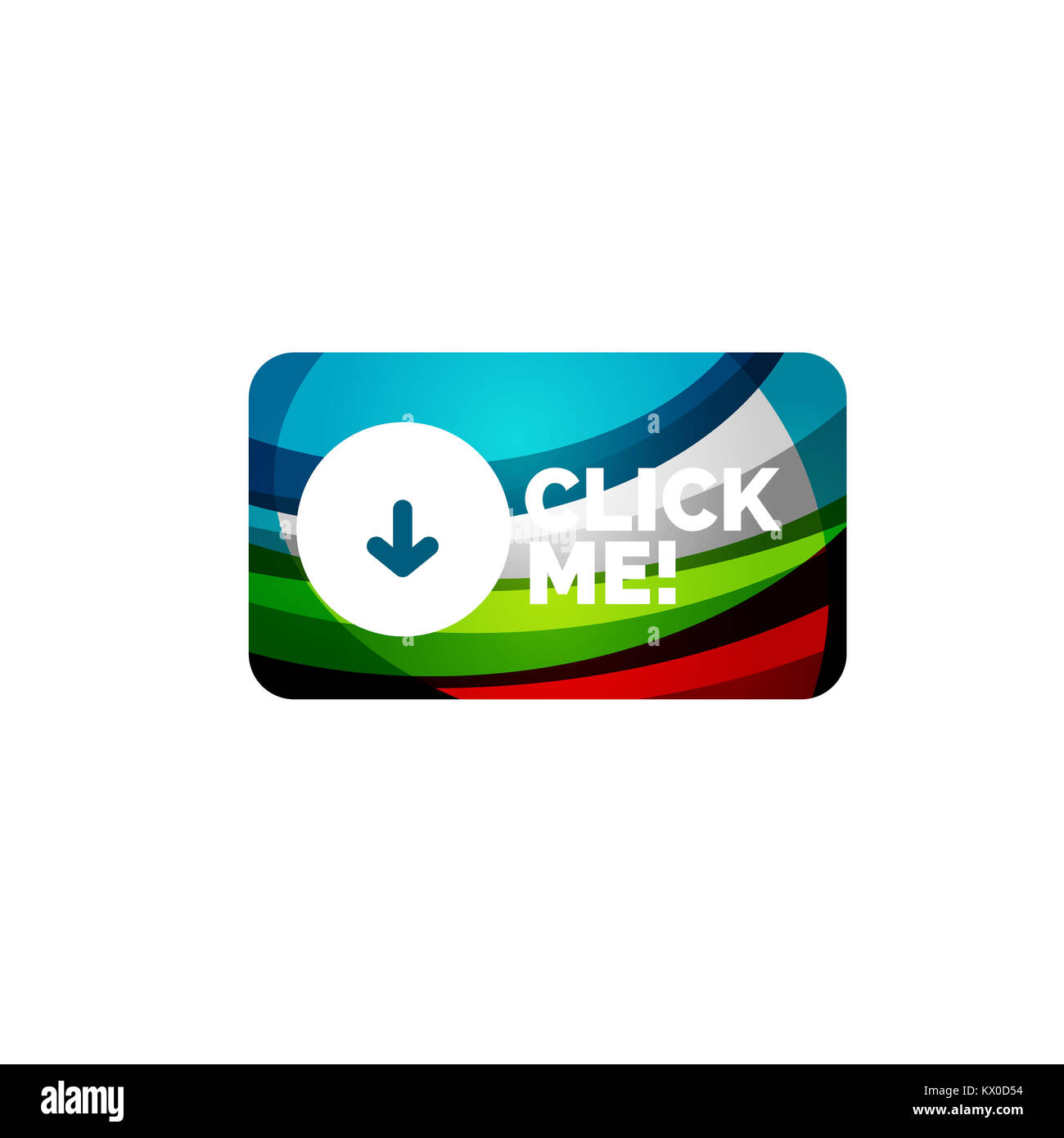 Gallery Text Inside Rectangle Button abstract rectangle button template Stock Photo - Alamy