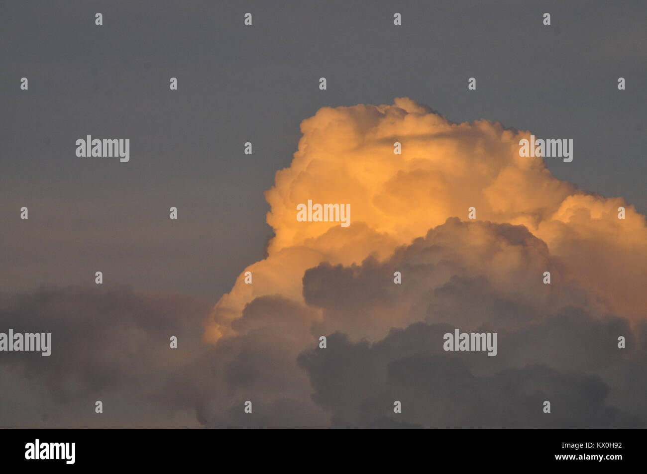 Cloud in Sunlight Stock Photo