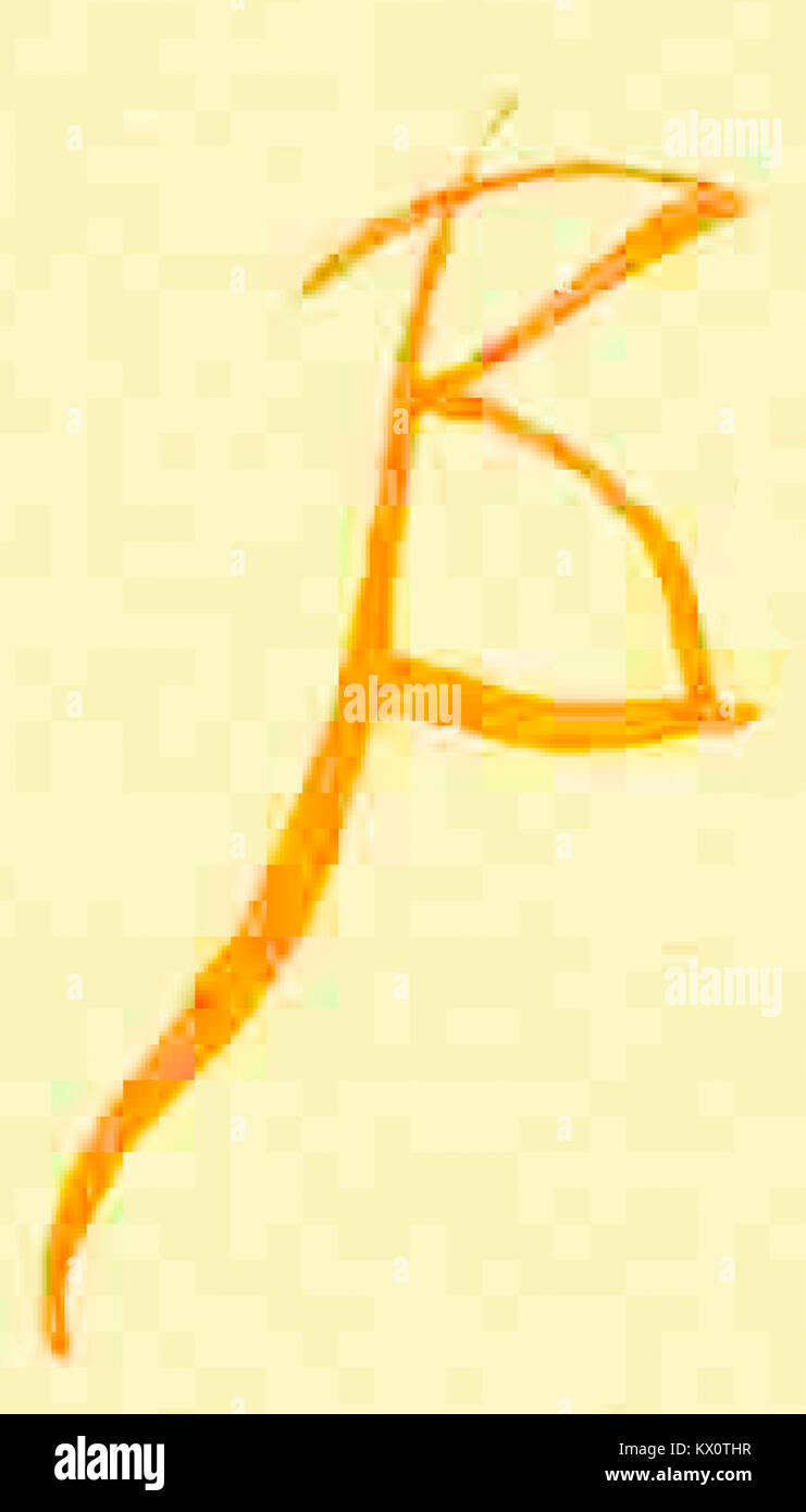 Mir iskusstva 03 letter В Stock Photo Alamy