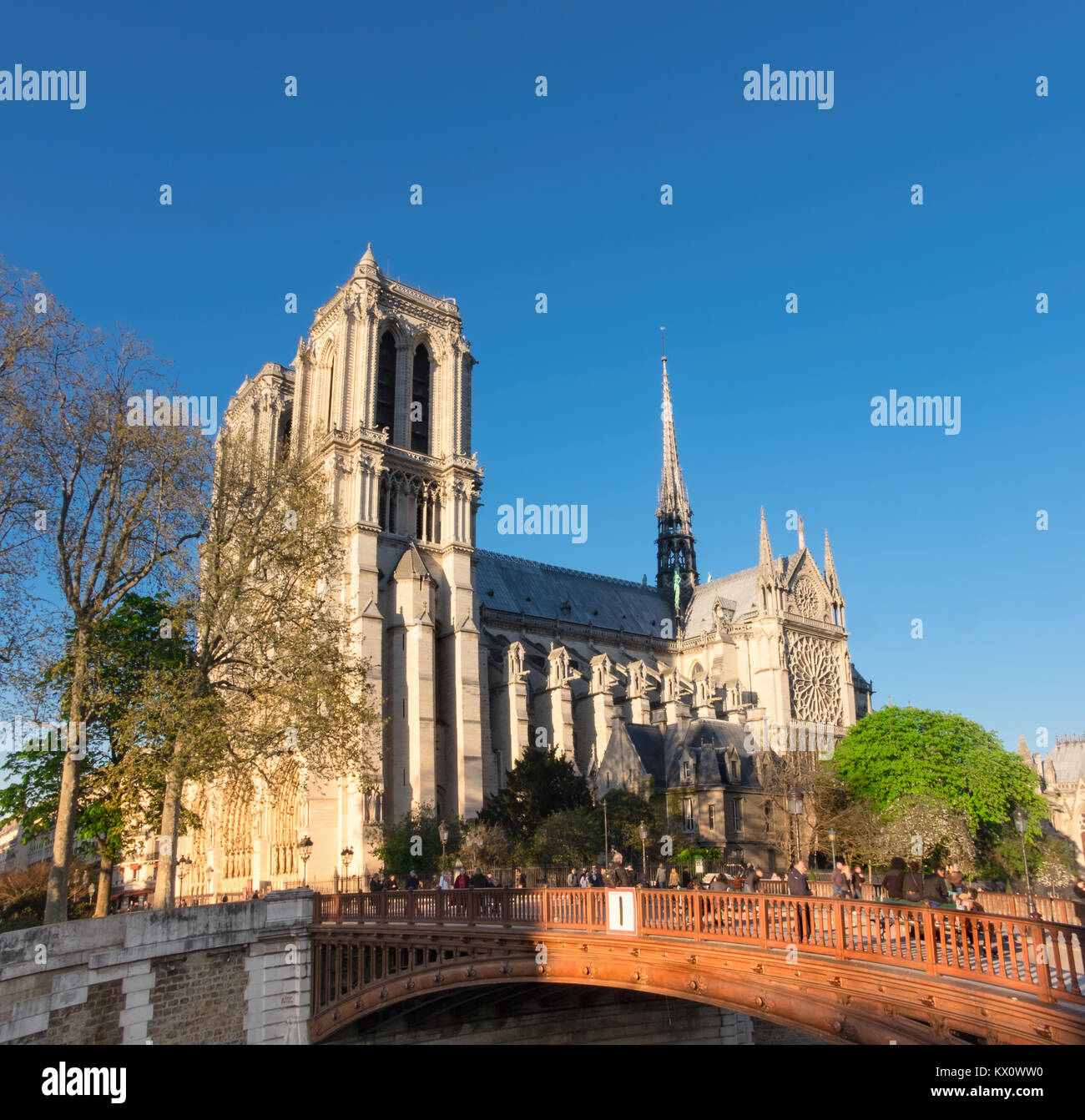 PARIS, FRANCE - APRIL 18, 2017: Notre-Dame cathedral, one of the top ...