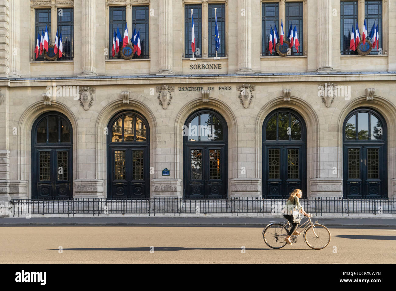 France, Paris (75), Sorbonne Stock Photo