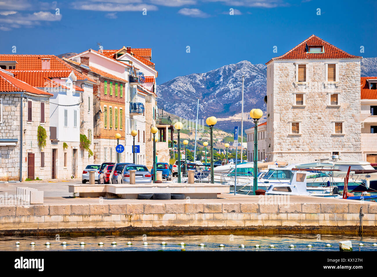 Kastel Novi Turquoise Harbor And Architecture View Split Region Of kastel-novi-turquoise-harbor-and-architecture-view-split-region-of