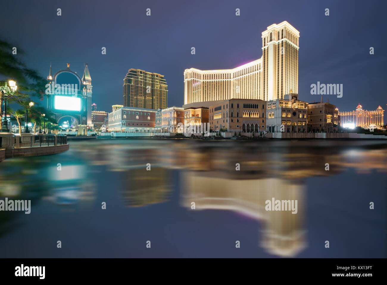 The Venetian Macao Casino and Hotel in Macau (Macao) , China Stock Photo