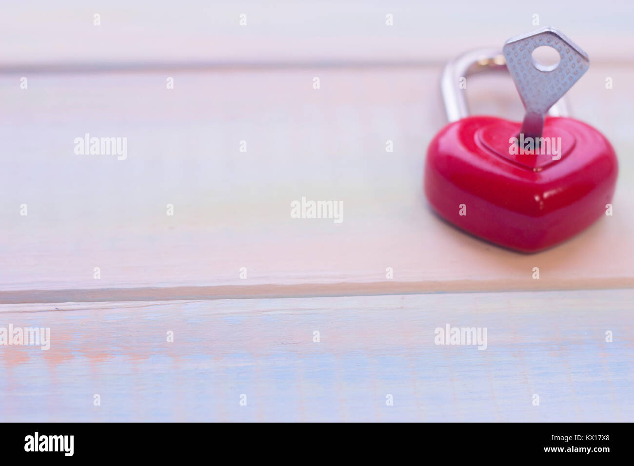 A heart shaped lock and keys Stock Photo - Alamy