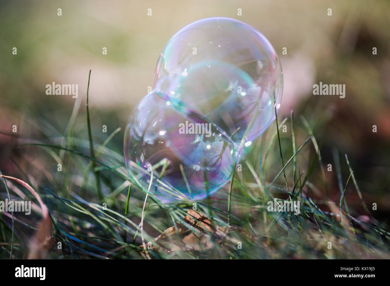 bubbles on ground Stock Photo Alamy