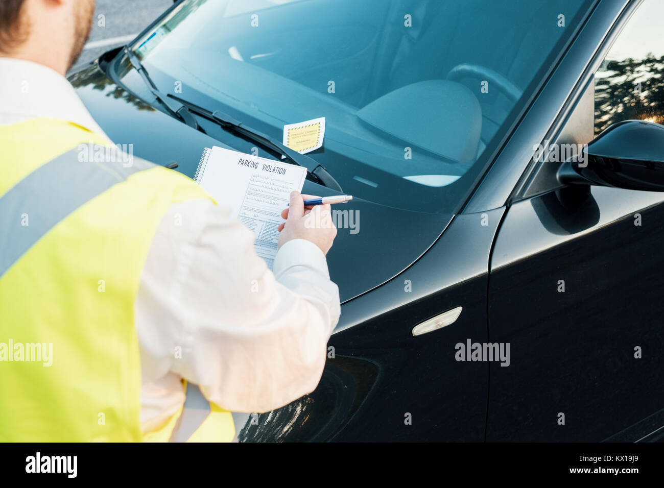 stock photo police writing ticket stock photo police writing ticket