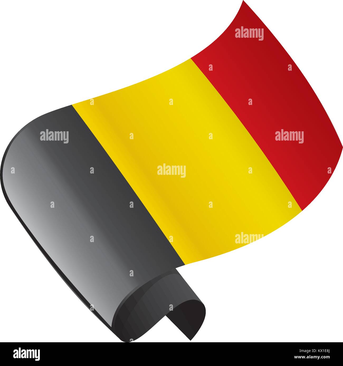 Flag of Belgium, Vector illustration Stock Vector Image & Art - Alamy