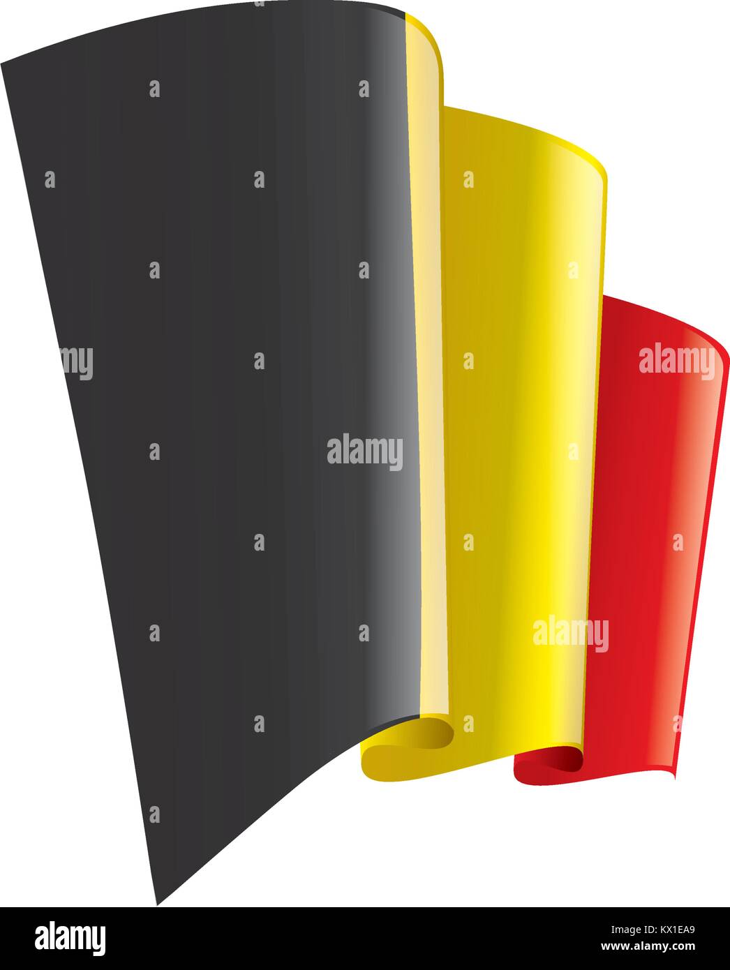 Flag of Belgium, Vector illustration Stock Vector Image & Art - Alamy