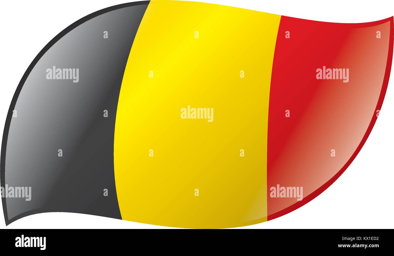Flag of Belgium, Vector illustration Stock Vector Image & Art - Alamy