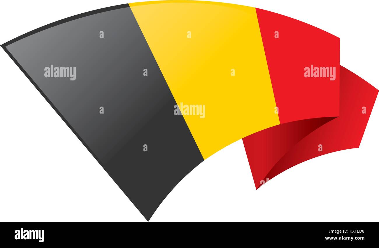 Flag of Belgium, Vector illustration Stock Vector Image & Art - Alamy